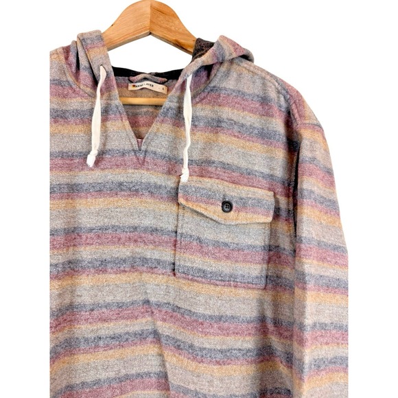 Marine Layer Baja Hoodie Men's Large Long Sleeve Style #1547 Pockets - Picture 1 of 7